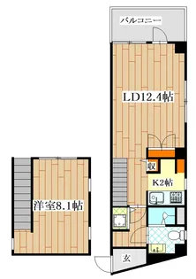 神奈川県横浜市港北区菊名7【マンション】の間取り