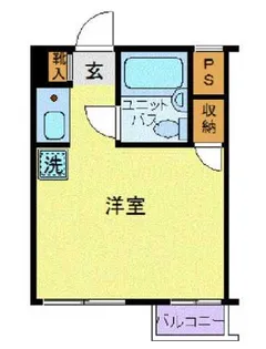 エスカイア阿佐ヶ谷【3階】の間取り