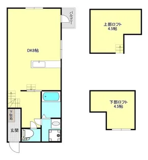 カレン照国【2階】の間取り