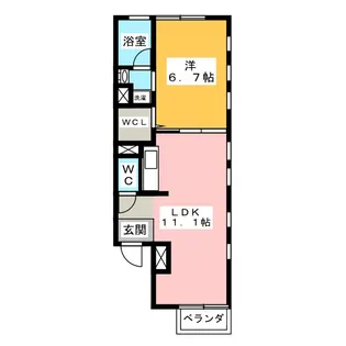 マヨザーマク【3階】の間取り