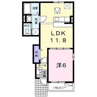 Lang ravinの間取り