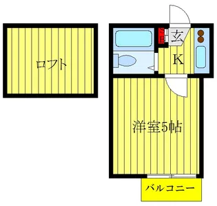 セドルハイム王子【2階】の間取り