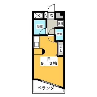 アネックス御器所【3階】の間取り