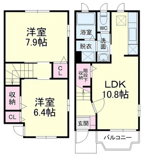 ウエストヒルズの間取り