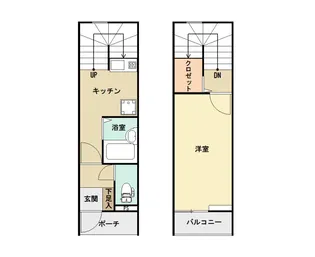 カーサ・モンレーヴ林が原Aの間取り