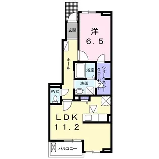 大阪府大阪狭山市茱萸木3【アパート】の間取り