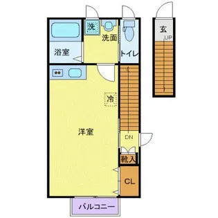 シャイン柏木【2階】の間取り
