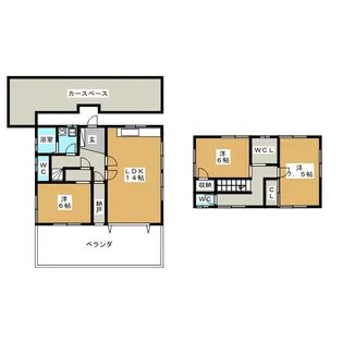 東京都日野市南平9【一戸建】の間取り