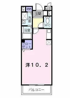 大阪府交野市星田3【アパート】の間取り