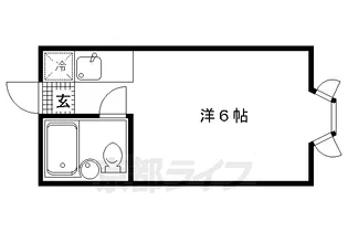 サニーハイツ大宮【1階】の間取り
