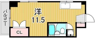 エクレールメゾン鈴木【2階】の間取り