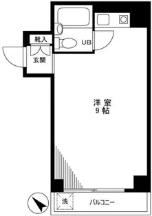 相良ビル【2階】の間取り