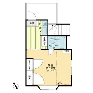 サンライフ赤羽【2階】の間取り