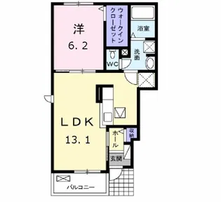 グラン・ソラーレ【1階】の間取り