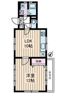 Abode Azabu アボウド アザブ【1階】の間取り