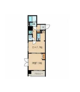 RADIANT IWAIDA【4階】の間取り