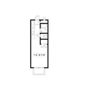 エステート千歳烏山【1階】の間取り