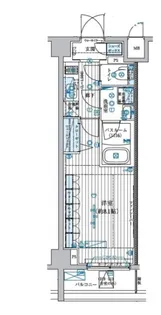 ブライズ中野南台【3階】の間取り