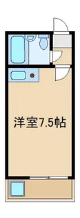 1Rの間取り画像