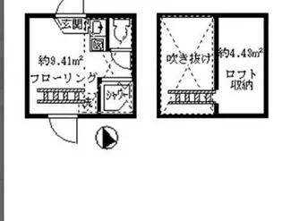 ソフィアシュガー【1階】の間取り