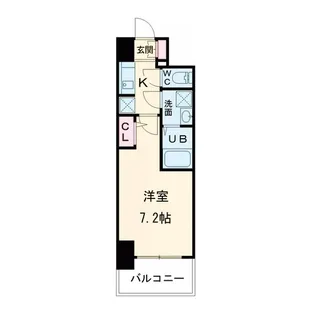 大阪府大阪市西淀川区大和田4【マンション】の間取り