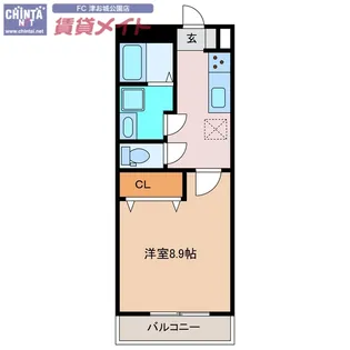 VIGORE kurima【3階】の間取り