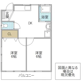 シルフィード【2階】の間取り