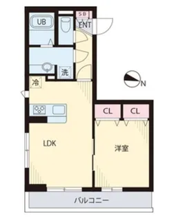 アーク大岡山【3階】の間取り