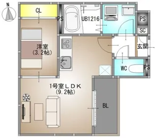 REGALEST TSUBAKI(旧)REGALEST 青江V)【1階】の間取り