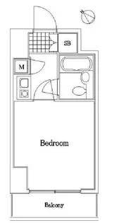 クリオ阪東橋壱番館【4階】の間取り
