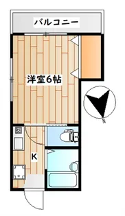 東京都狛江市中和泉1【マンション】の間取り