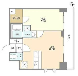 三茶【7階】の間取り