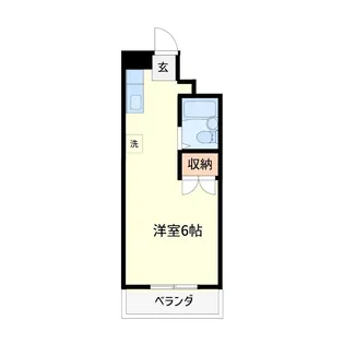 セラコーポ山本【1階】の間取り