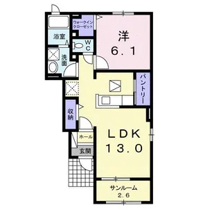 Ange【1階】の間取り