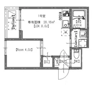GRAND BEAR【1階】の間取り