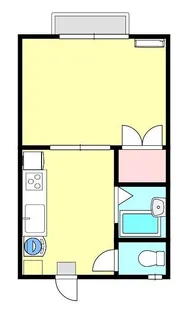 ブルーシャトー【1階】の間取り