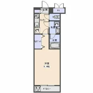 アルヴィラージュ【4階】の間取り