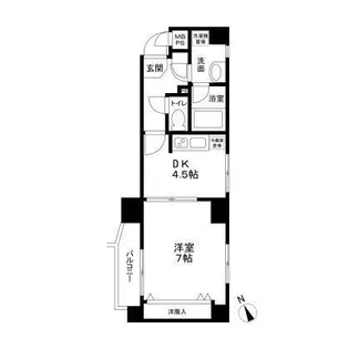 レジデンス練馬北町【3階】の間取り