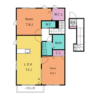 日吉壱番館【2階】の間取り