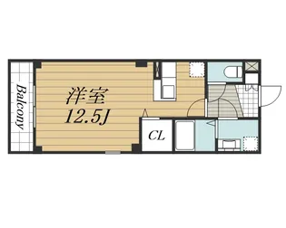 千葉県千葉市中央区問屋町【マンション】の間取り