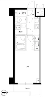 ルーブル川崎神明町【2階】の間取り
