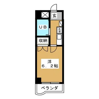 アムールフジ【3階】の間取り