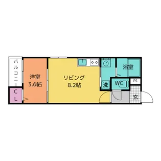 愛知県刈谷市幸町2【アパート】の間取り