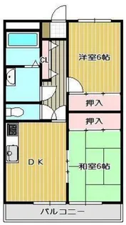 マンションYHY【2階】の間取り