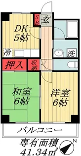 千葉県浦安市富士見5【マンション】の間取り