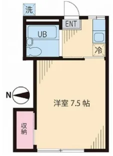 ヒルズ要町【1階】の間取り