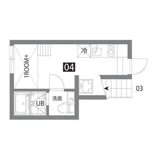 カラスヤマテラスN【1階】の間取り