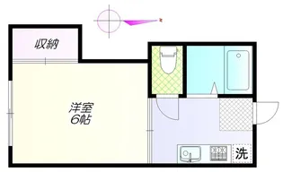 メゾン・ド・フローラル【1階】の間取り