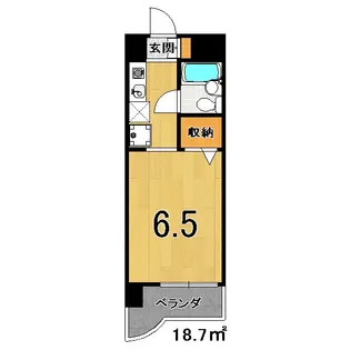 井筒ハイム【3階】の間取り
