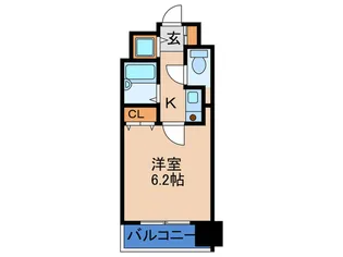 パラシオ塚本III【8階】の間取り